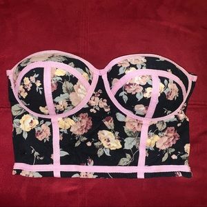 COPY - Floral bustier